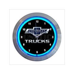 Neonetics 15-Inch Chevy Trucks 100th Anniversary Blue Neon Clock