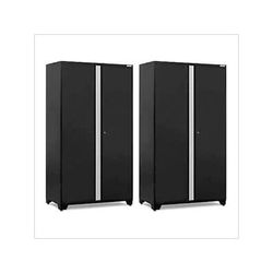 NewAge Garage Cabinets 2 x PRO Series Black 48 in. Multi-Use Locker