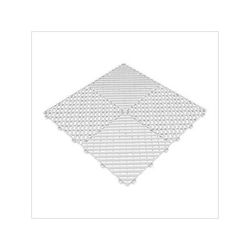 Swisstrax Ribtrax Pro Arctic White Garage Floor Tile (6-Pack)