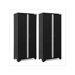 NewAge Garage Cabinets 2 x BOLD Series 36-Inch Black Locker