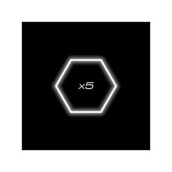HexGlow Small Individual Hex LED Lighting Kit