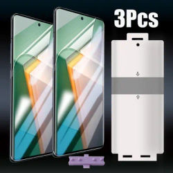 3pcs TPU Gel Hydrogel HD pellicola proteggi schermo per Motorola Moto Edge 50 Pro Ultra 40 40neo