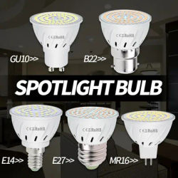 GU10 LED faretto lampadina E27 lampada E14 lampadari a soffitto MR16 casa soggiorno camera da letto