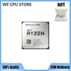 Processeur AMD Ryzen 7 3700X 3.6 GHz 8 cœurs 16 threads 65W 7nm L3 32 mo Socket AM4 100 –