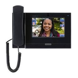 Aiphone IX-MV7-HB IP Touchscreen Master Station with Handset (Black) IX-MV7-HB