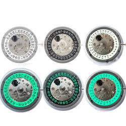 Couronne de mouvement japonaise lumineuse verte Mod NH35 NH35A à 3.0/3.8 heures, mouvement mécanique automatique SKX007 SRPD, réparation de montre tortue