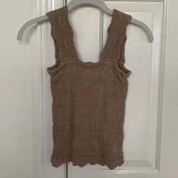 Free People Tops | Free People Top | Color: Tan | Size: M