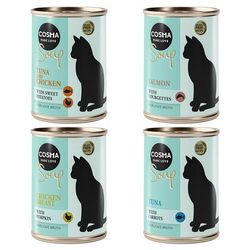 6x100g Mixed Soup Cosma Wet Cat Food