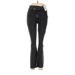 Abercrombie & Fitch Jeans - High Rise: Black Bottoms - Women's Size 27
