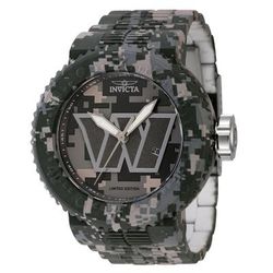 Invicta NFL Washington Commanders Men's Watch - 52mm Aqua Plating Steel (ZG-45100)