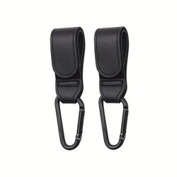 TEMU 2pcs Stroller Hooks, Stroller Secure Durable Metal Hooks