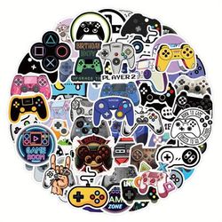 120pcs Game Controller Graffiti Stickers, Suitable For Suitcase Water Bottle Phone Case Laptop Computer Skateboard