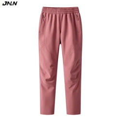 JNLN-Pantalon cargo imperméable élastique pour femme pantalon de randonnée sports de plein air