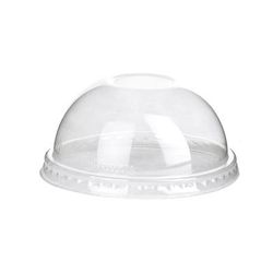 Eco Products EP-DLCC-22 GreenStripe Dome Lid for 12 to 22 oz Cold Cups - PLA, Clear