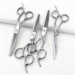 1pc Professional Haircut Scissors, 6 Inch Hair Cutting Scissors Hair Thinning Shears, Sharp And Durable Hairdressing Tools