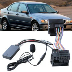 Modulo Auto-5.0 adattatore cavo Audio AUX 10-Pin per BMW E46 serie 3 Audio Wireless compatibile con