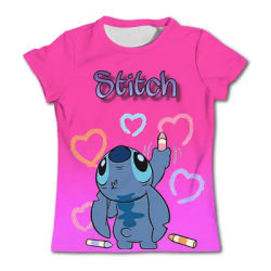 Estate Disney History Character Stitch Cartoon Boy Girl t-shirt manica corta KID/adulto 3D stampato