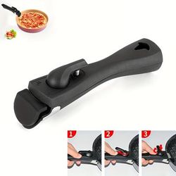 1pc Detachable Replacement Pan Pot Handle Universal Ergonomic Kitchen Accessories For Kitchen Frying Pan Clamp Outdoor Tableware Tools