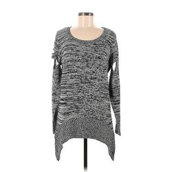 Ashley Stewart Pullover Sweater: Gray Tops - Women's Size 12 Plus