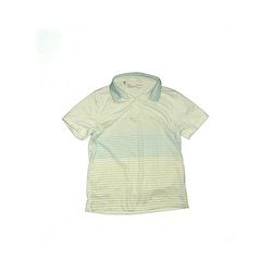 Under Armour Short Sleeve Polo Shirt: Green Tops - Kids Boy's Size Large