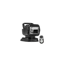 GoLight Radioray Halogen Searchlight With Wireless Remote And Magnetic Mount Black 7951GT