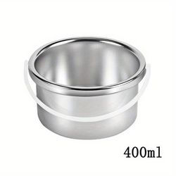 TEMU Wax Pot Wax Warmer Replacement Aluminum Inner Pot, Portable Hair Removal Waxing Bowl For 200/400ml Hair Remover Machine, Durable And Good Thermal Conductivity