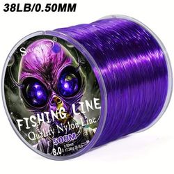 TEMU Sougayilang 500m/547yds Fishing Line, Wear-resistant Nylon Line, Fishing Accessories