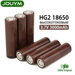 hg2 18650 battery Inr18650 3.7 v 3000mah 18650 lithium rechargeable batteries 10c high discharge 30a for power tools