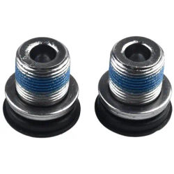 2PCS/Set Bicycle Screw Waterproof Crank Bolt M15 For ISIS Axle For Bosch ForBrose Bike Bottom Bracket Axle Accessories Parts