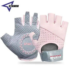 1Pair Breathable Workout Gloves Weight Lifting Gloves for Gym Cycling Exercise Fitness Training, Excellent Grip and Cushion Pads