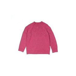Joules Pullover Sweater: Pink Tops - Kids Girl's Size 4