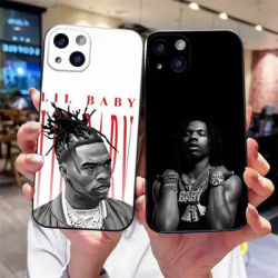 Custodia per telefono America Rappe L-Lil Baby per iPhone 15 14 13 12 11 Plus Pro Max XR XS X 7 8