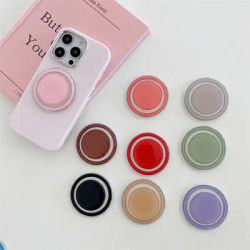 Magnetic Folding Mobile Phone Grip Holder Socket Pocket Support for Magsafe IPhone Samsung Mac Safe