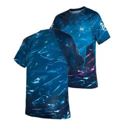 T-shirt sportive ad asciugatura rapida da uomo Buff 2024 t-shirt da corsa per sport all'aria aperta