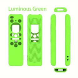 TEMU Silicone Case For Solar Remote Control, Shockproof Silicone Soft Case With Lanyard