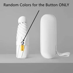 Cute Compact Folding Umbrella, Minimalist Manual Umbrella