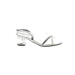 Sandals: Silver Shoes - Women's Size 6 1/2