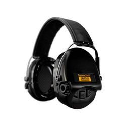 Sordin Supreme PRO-X LED Headset Leather Headband Black Cups 510382