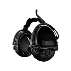 Sordin Supreme MIL AUX Headset Black Cups 530439