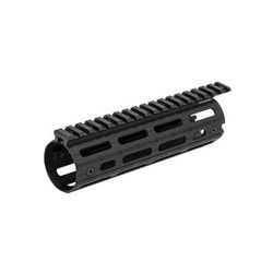 UTG Pro AR15 Carbine Length Super Slim M-LOK Drop-in Rail Black MTU001SSM