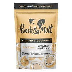1x120g Shrimp and Coconut Skin&Coat Meaty Treats Pooch and Mutt dog treats