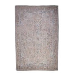 Tapetto in tessuto beige 160x230 cm