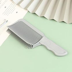 Professional Barber Fading Comb - 1pc Hypoallergenic Clipper Blending Flat Top Hair Cutting Comb For Men With Enhancing, Heat Resistant Gradient Comb Salon Styling Tool For Normal Hair Type