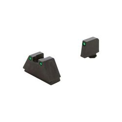 Ameriglo 3xl Optic Compat Trit Sights For Glock (Excludes 42,43,48) - 3xl Opt Comp 3dot Sights Trit