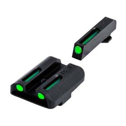 TruGlo Tritium/Fiber Optic Night Sight Set Green Front/Rear - For Glock 17/19/22 and Similar TG-TG131GT1