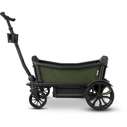 Veer Cruiser (2 Seater) Stroller Wagon + Sidewall Kit Bundle - Green Jasper