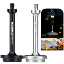 Lantern Gas Tank Bracket Lamp Extension Pole Portable Camping Lamps Extension Tube Aluminium Alloy Versatile Camping Accessories