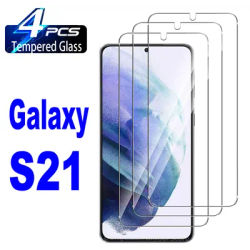 2/4Pcs Tempered Glass For Samsung Galaxy S21 5G Screen Protector Glass Film