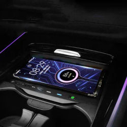15W Car wireless charger for Mercedes Benz W177 W188 W247 GLA CLA GLB fast car charger mobile phone charger charging holder