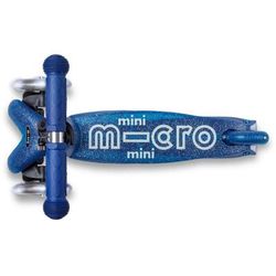 Micro Kickboard Micro Mini Glitter LED Scooter (2-5 years) - Galaxy Navy